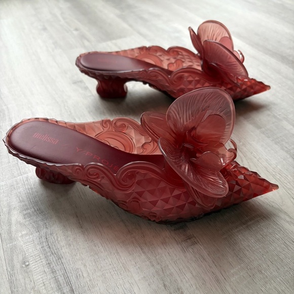Y/Project Shoes - Y/Project Glenn Martens x Melissa Orchid court shoes